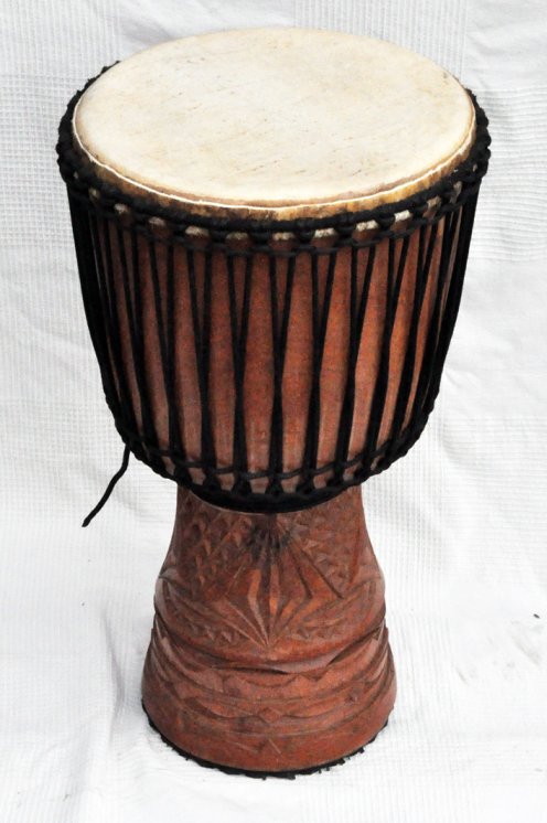 Guinea cow skin djembe - Calf skin, bull skin high end djembe drum