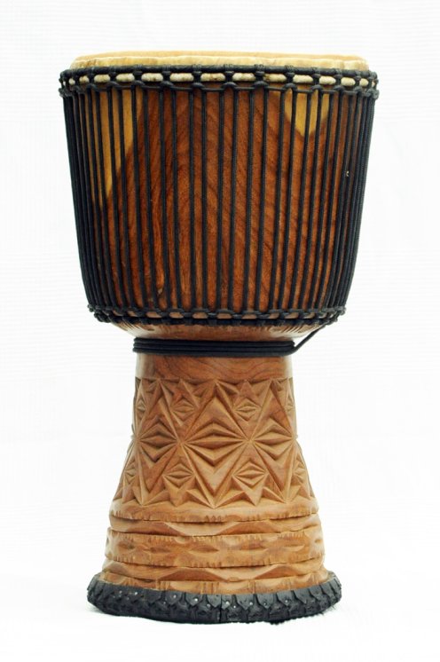Guinea cow skin djembe - Calf skin, bull skin high end djembe drum