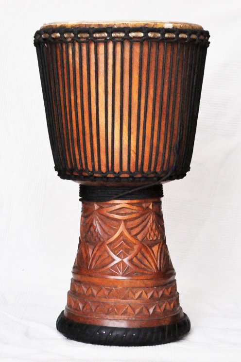 Guinea cow skin djembe - Calf skin, bull skin high end djembe drum