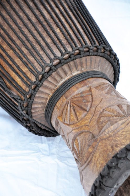 Large Guinea djembe - High end djembe drum