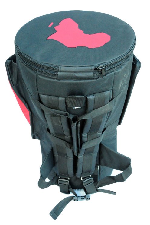 Roots Percussions premium quality djembe bag red