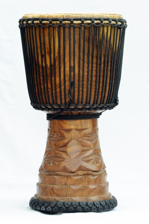 Guinea cow skin djembe - Calf skin, bull skin high end djembe drum