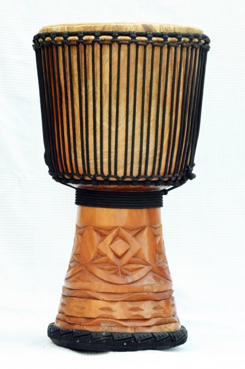 Guinea cow skin djembe - Calf skin, bull skin high end djembe drum