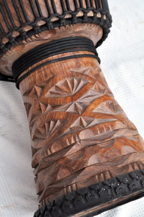 Guinea cow skin djembe - Calf skin, bull skin high end djembe drum
