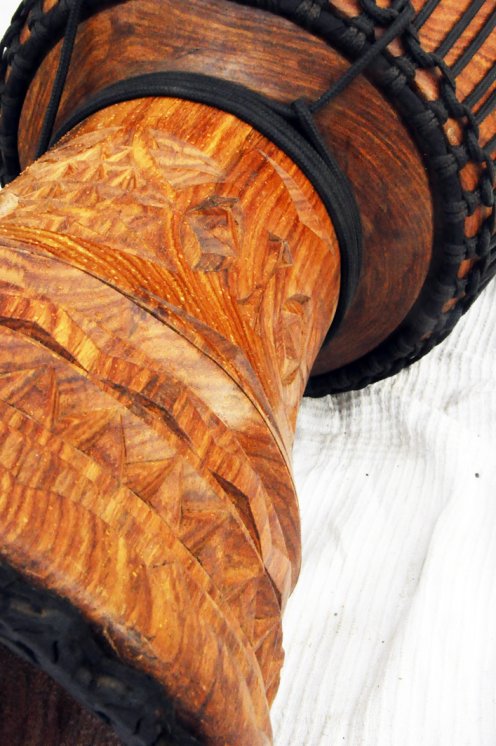 Guinea cow skin djembe - Calf skin, bull skin high end djembe drum