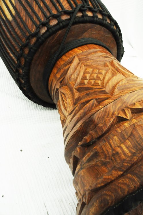 Guinea cow skin djembe - Calf skin, bull skin high end djembe drum