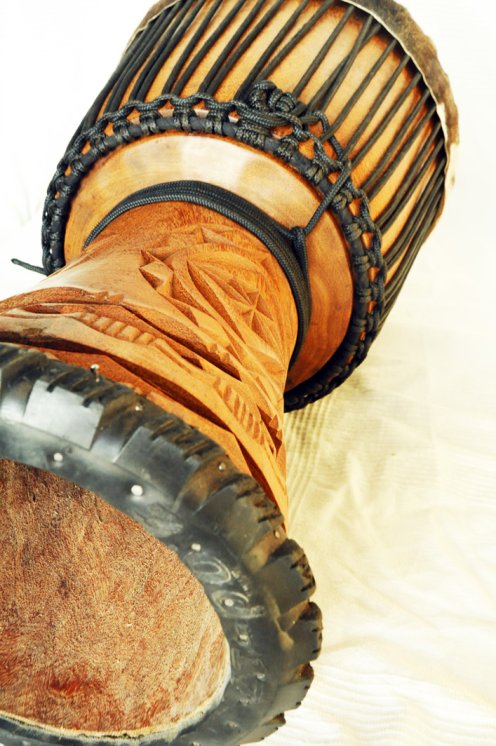 Large Guinea djembe - High end djembe drum
