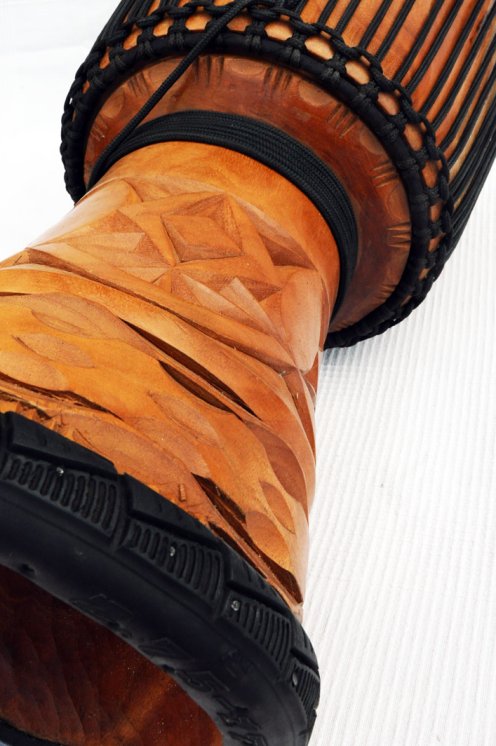 Guinea cow skin djembe - Calf skin, bull skin high end djembe drum