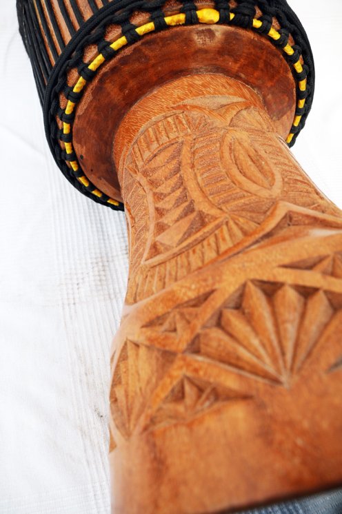 Top Guinea djembe - Large professional djembe drum