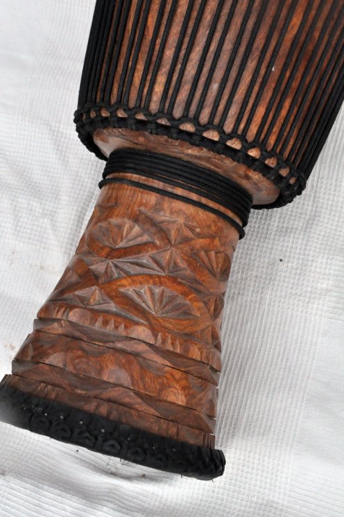 Guinea cow skin djembe - Calf skin, bull skin high end djembe drum