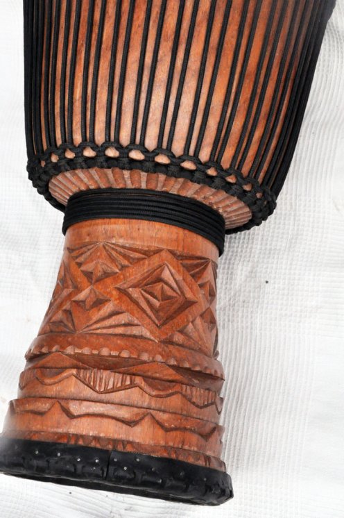 Guinea cow skin djembe - Calf skin, bull skin high end djembe drum