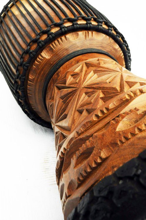 Guinea cow skin djembe - Calf skin, bull skin high end djembe drum
