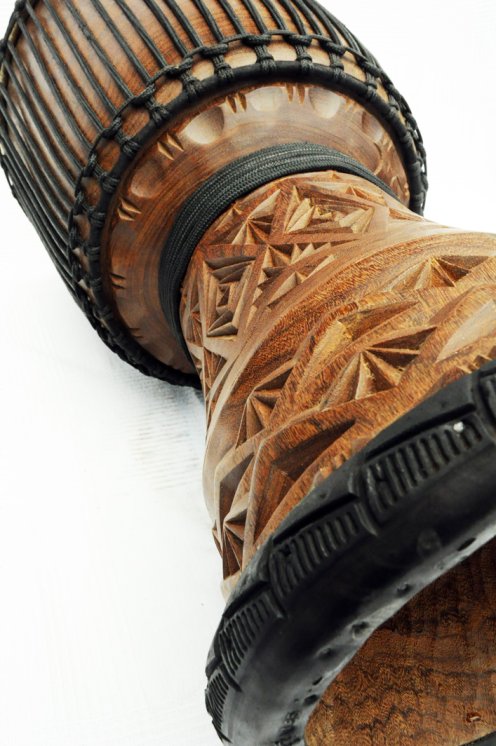 Guinea cow skin djembe - Calf skin, bull skin high end djembe drum