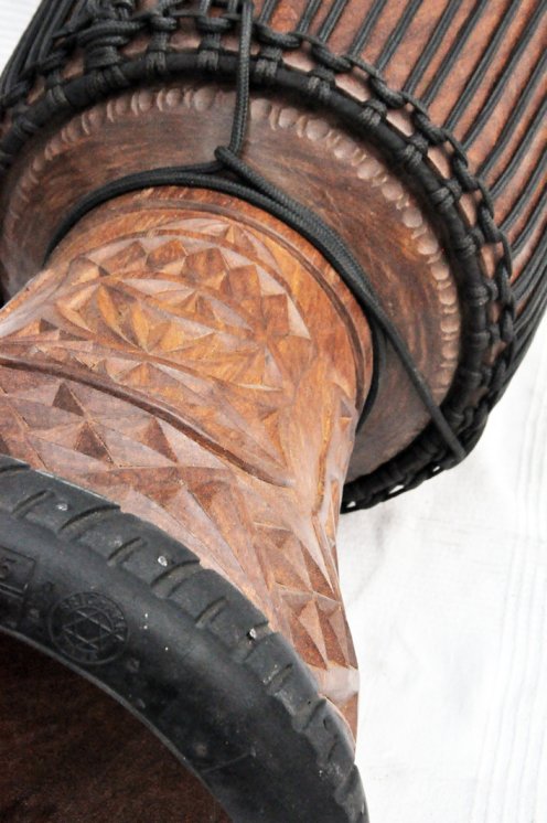 Large Guinea djembe - High end djembe drum