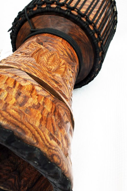 Guinea cow skin djembe - Calf skin, bull skin high end djembe drum