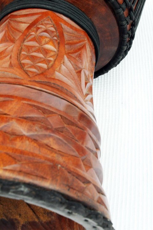 Guinea cow skin djembe - Calf skin, bull skin high end djembe drum