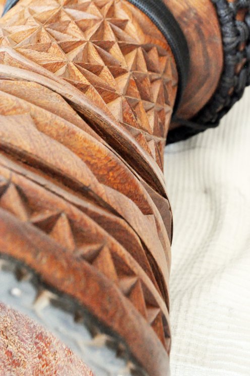 Guinea cow skin djembe - Calf skin, bull skin high end djembe drum