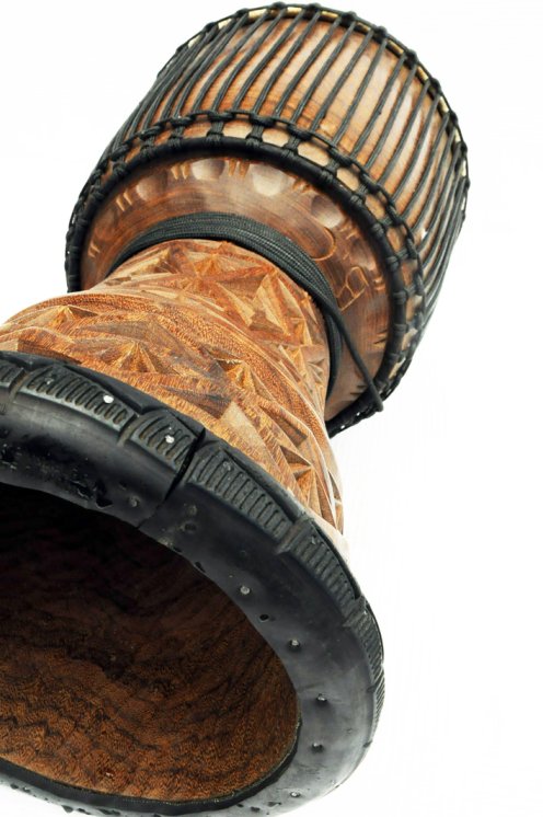 Guinea cow skin djembe - Calf skin, bull skin high end djembe drum