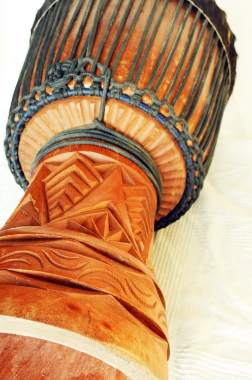 Large Guinea djembe - High end djembe drum