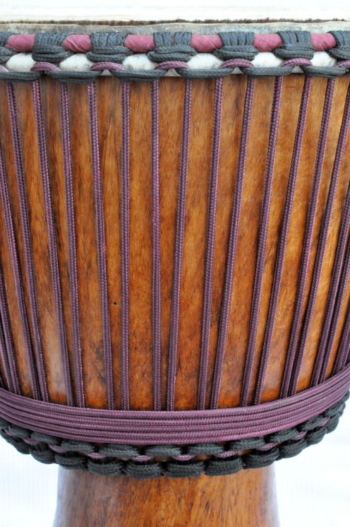 Halyard spool Ø5 mm bordeaux for djembe drum