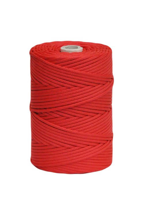 Red Ø4 mm braided rope for djembe drum - Djembe rope