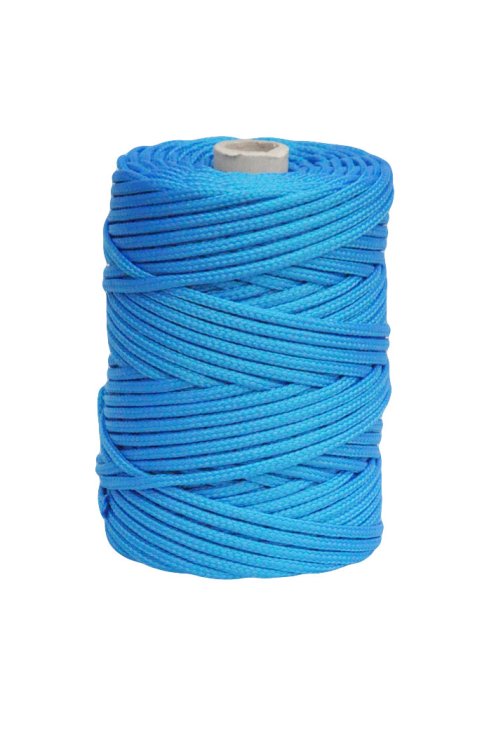 Blue Ø5 mm braided rope for djembe drum - Djembe rope