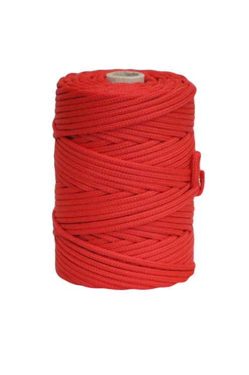 Red Ø5 mm braided rope for djembe drum - Djembe rope