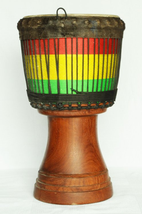 Professional djembe for sale: large Guinea djembe drum in lingue