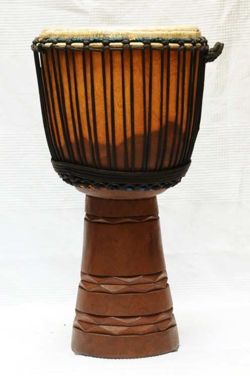 Large Classic Mali djembe dimba: buy Malian djembe (bush mango, dugura)