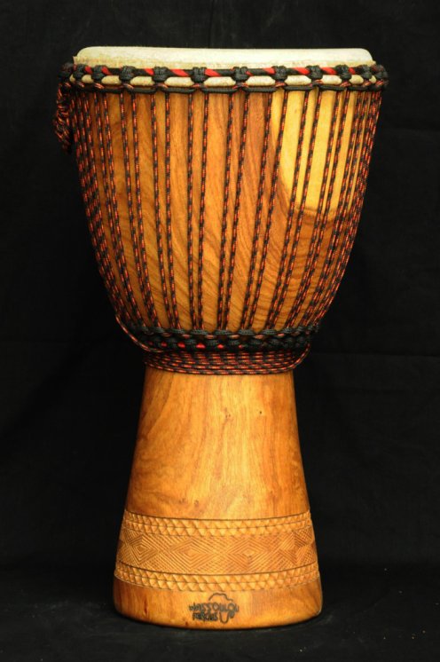 Djembé Mali Top en guéni (grand) en vente : acheter un djembe malien en goni (vène) (grand)