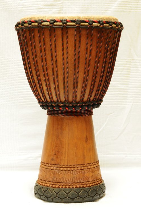 Grand djembé Mali Top en guéni : djembe malien en goni (vène)