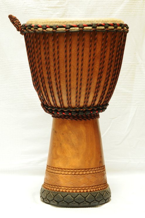 Grand djembé Mali Top en guéni : djembe malien en goni (vène)
