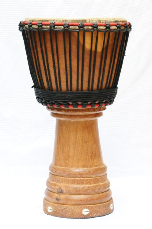 Large Top Mali djembe dimba: buy Malian djembe (bush mango, dugura)