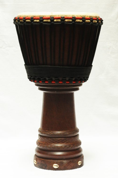 Professional djembe for sale - Large mahogany Mali djembe drum