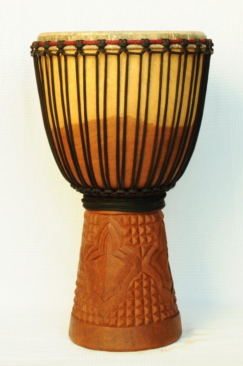 Large Classic Mali djembe dimba: buy Malian djembe (bush mango, dugura)