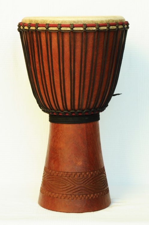 Large Classic Mali djembe mahogany: buy Malian djembe (acajou, djalla)