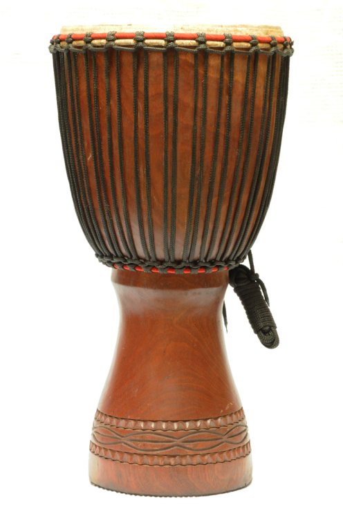 Djembe for sale - Large mahogany Mali djembe drum