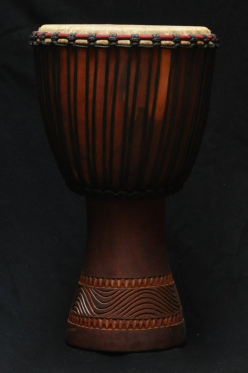 Djembé Mali Classic en diala (grand) en vente : acheter un djembe malien en djala (acajou) (grand)