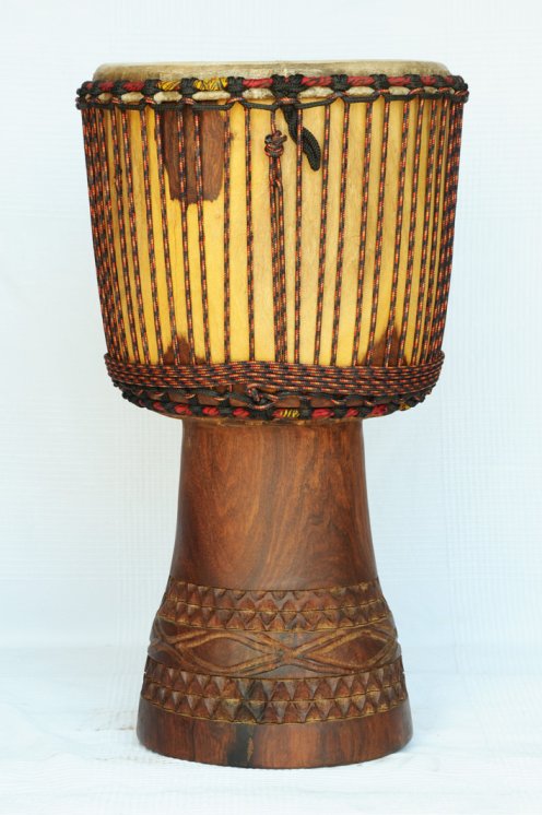 Professional djembe for sale - Large rosewood Mali djembe drum