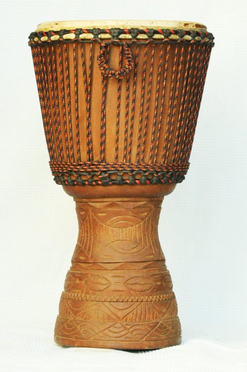 Professional cow skin djembe for sale - Large iroko Mali djembe drum