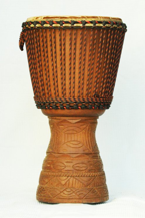 Professional cow skin djembe for sale - Large iroko Mali djembe drum