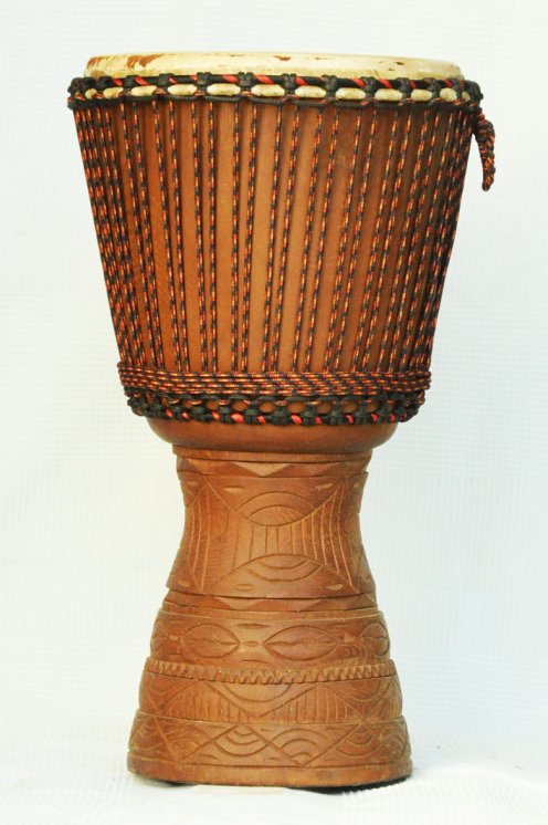 Professional cow skin djembe for sale - Large iroko Mali djembe drum
