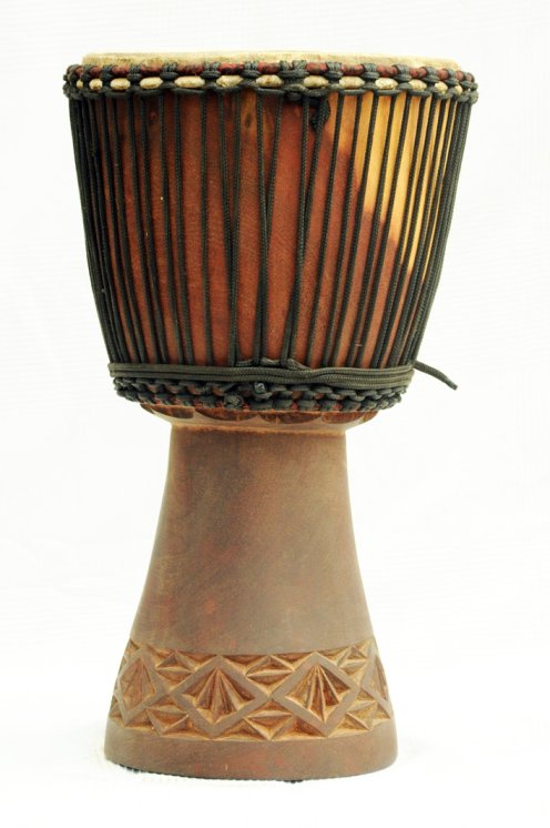 Djembe for sale - Large mahogany Mali djembe drum