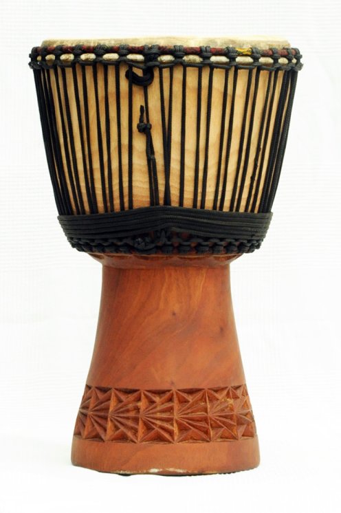 Djembe for sale - Large mahogany Mali djembe drum