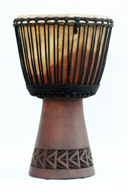 Djembe for sale - Large mahogany Mali djembe drum