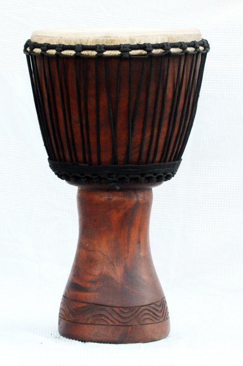 Djembe for sale - Large mahogany Mali djembe drum