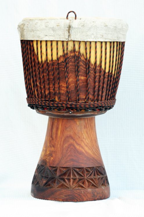 Professional djembe for sale - Large rosewood Mali djembe drum