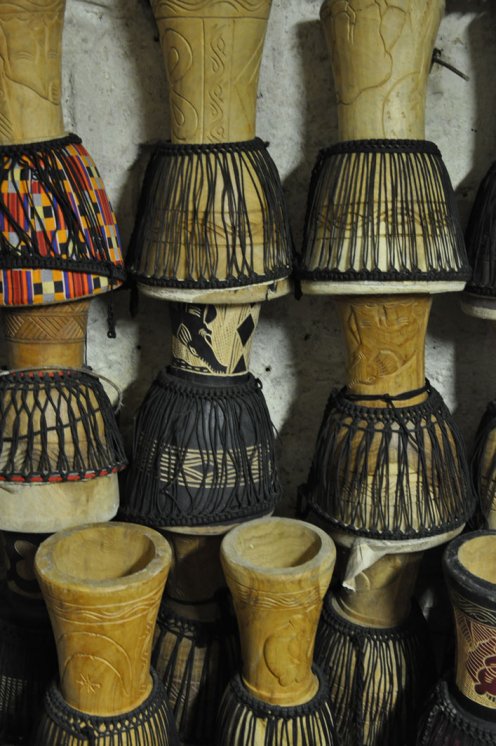 Cheap djembe wholesale - Solo Ghana djembe shell
