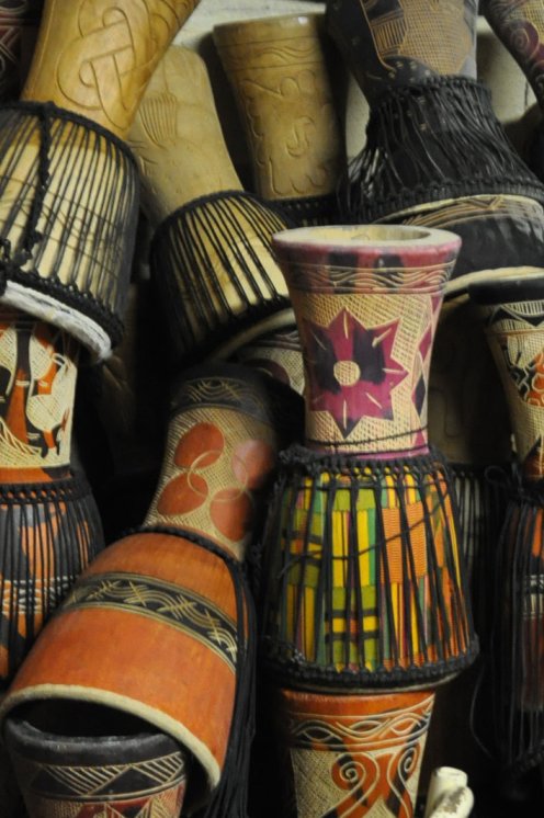 Cheap djembe wholesale - Solo Ghana djembe shell