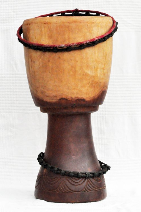 Mali djembe shell - Mahogany large djembe